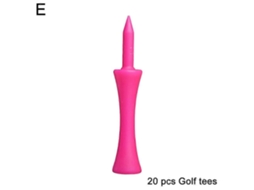 Tacos de golfe de plástico, modelo Castle, todas as cores e tamanhos, 20 peças/saco, perfeito, Slowmoose