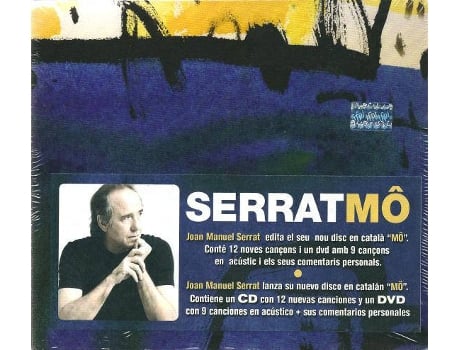 CD + DVD Serrat - Mô