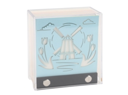 Bloco De Notas 3d Laxiscreed Windmill Decorativo Para Escritório E Estilo Unique