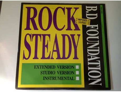 Vinil Rock Steady Debut Edge Records