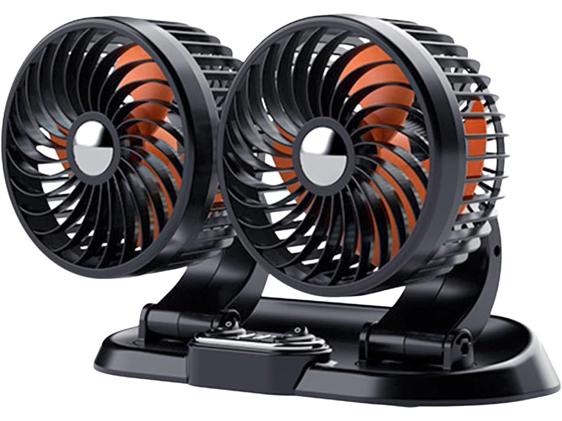 Ventilador Para Veículo Sem Ar Condicionado, Ventilador Duplo Usb 24v