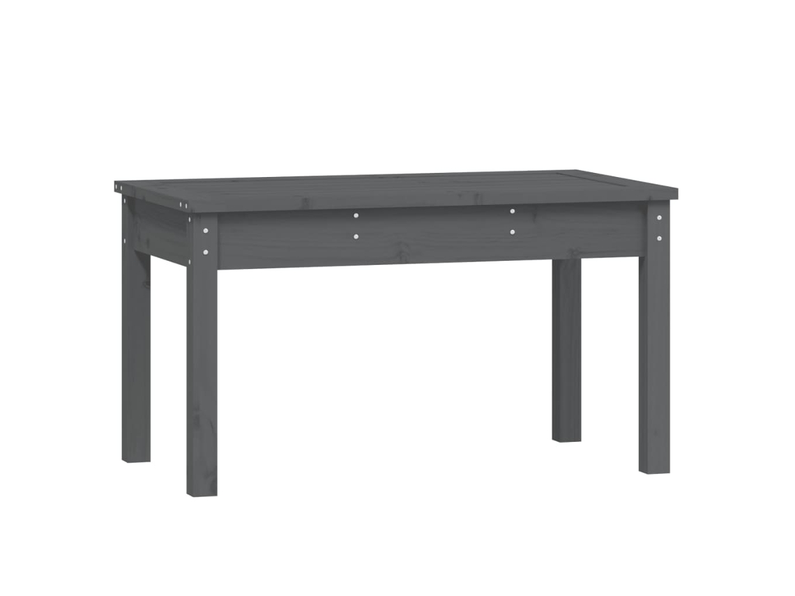 Maison Exclusive - Banco De Jardim 80x44x45 Cm Madeira De Pinho Maciça Cinzento