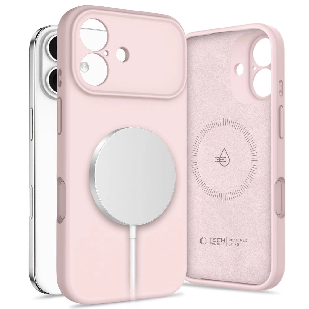 Capa De Silicone Tech-protect Magsafe Para Iphone 17 Proteção E Conforto