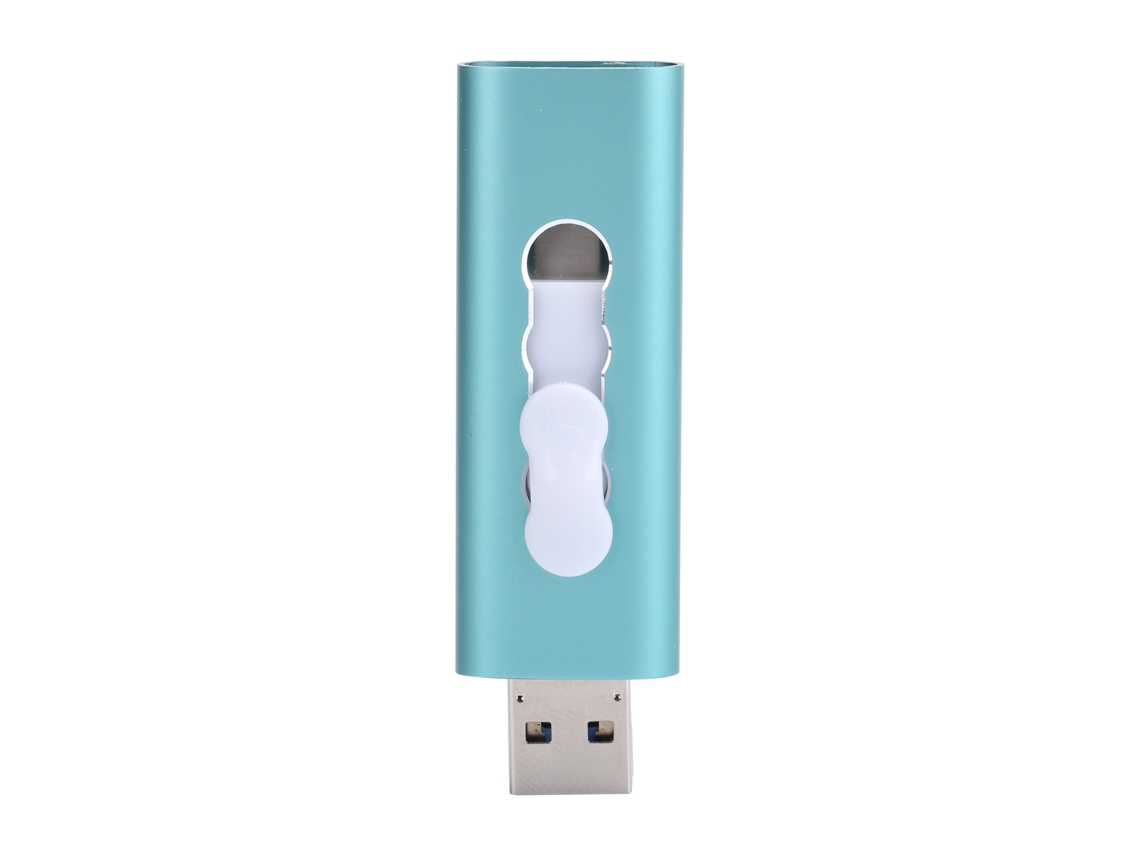 Pen Drive LAXISCREED 32gb 3 em 1 Otg Alumínio