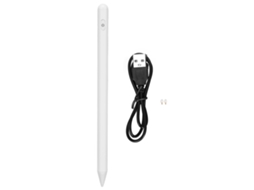 Aetheria caneta Stylus T7 para Tableta os X com Anexo Magnético Lápis Capacitivo Ativo 1.5mm Branco