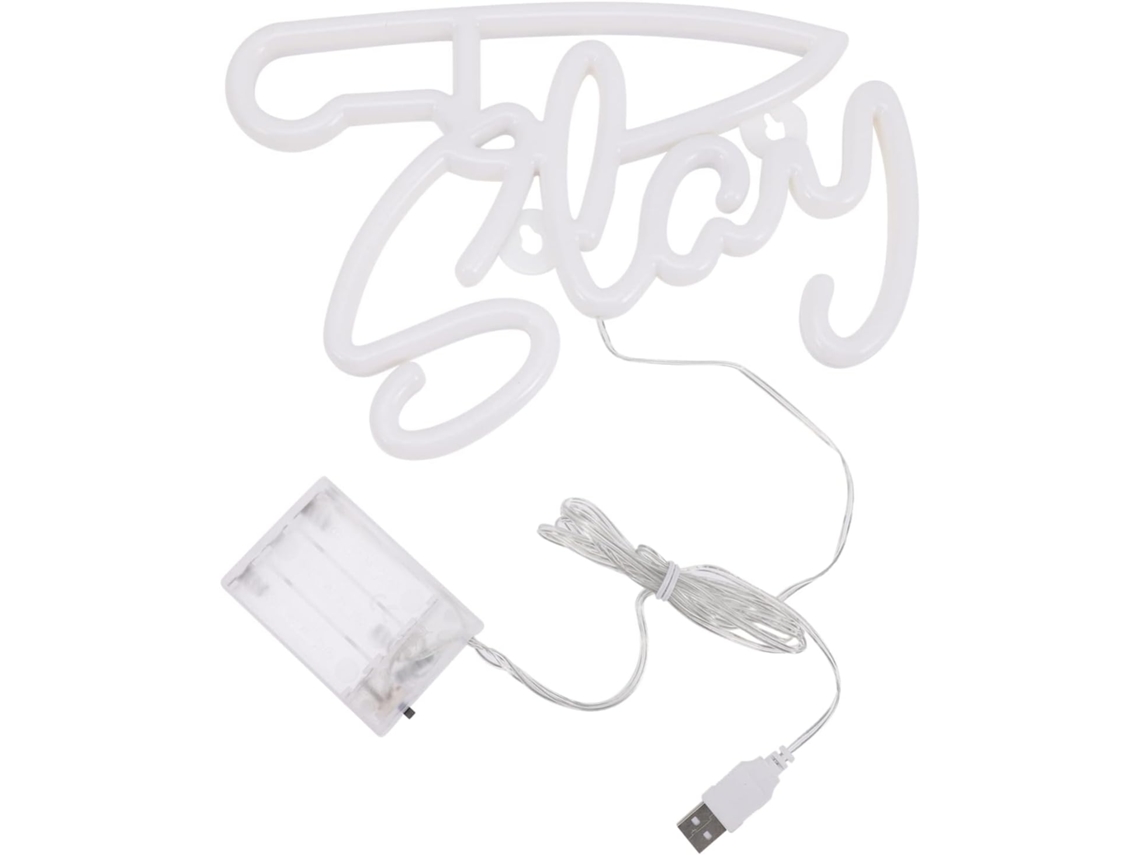 Letreiro De Led Decorativo "slay" Em Néon Para Quarto, Brilhante E Atraente.