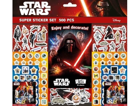 Livro Super Sticker Set 500 Pcs de Vários Autores