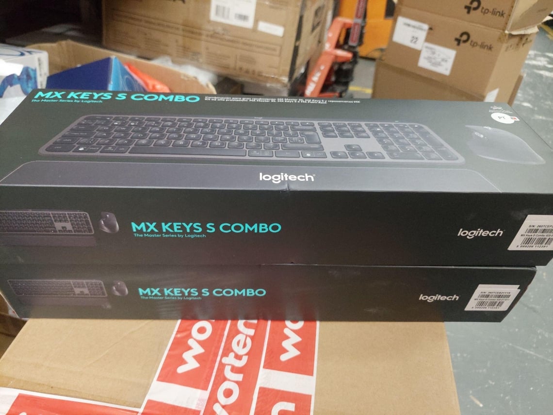 Combo LOGITECH Teclado MX Keys S e Rato MX Master 3S (Outlet Caixa Aberta)