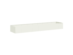 Planter, Planters Vidaxl Branco Aço (360 X 80 X 40 Cm)