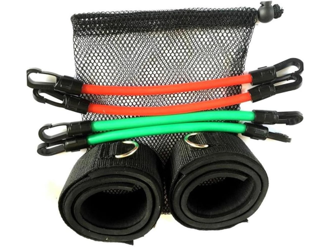 Faixa De Resistência Látex Natural Supvox Para Exercícios Leves, Ideal Taekwondo, Basquete, Futebol E
