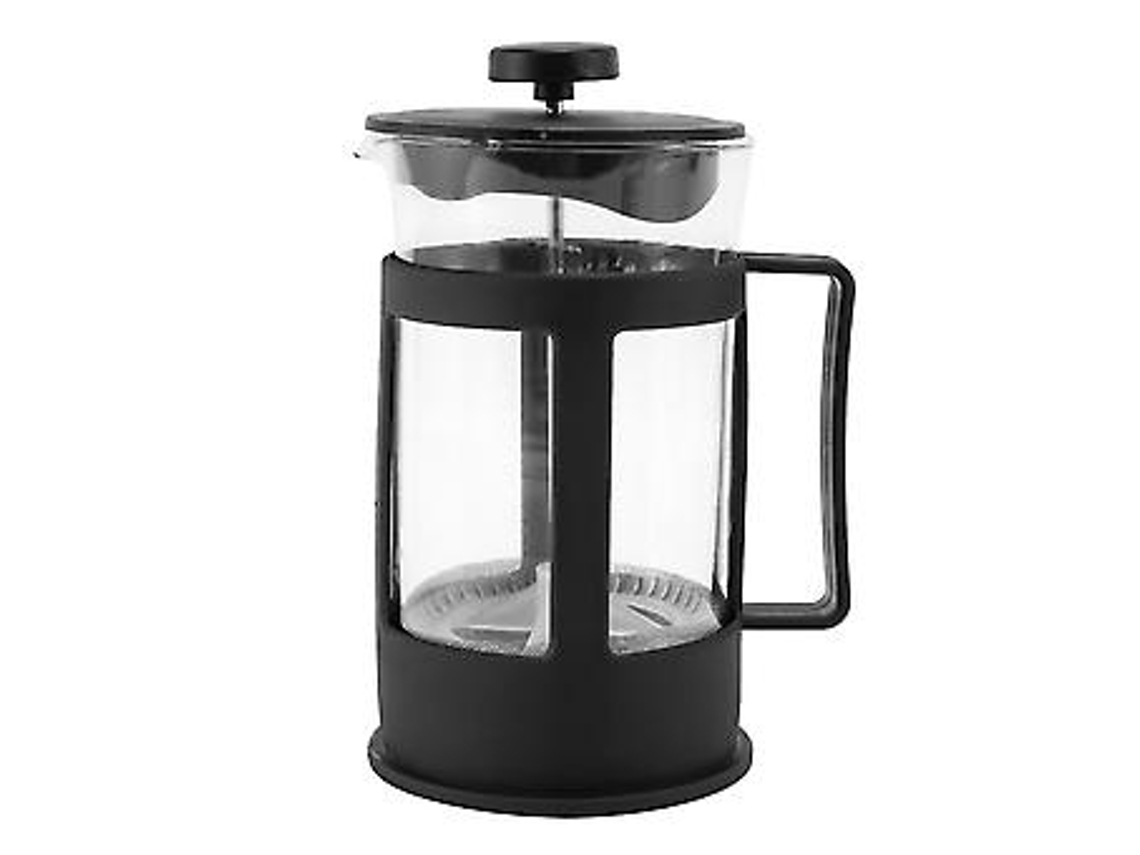 Cafeteira E Chaleira De Vidro French Press, 600ml, Prensa De Café, Vidro Borosilicato Com Alça Resistente Ao Calor Brilvibera