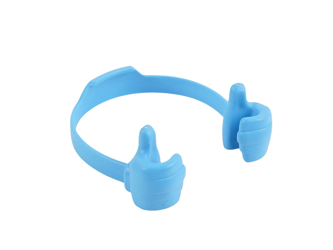 Suporte para celular com 10 polegadas, para assistir filmes, na cama, mesa ou outros lugares, azul AQUAFORGE