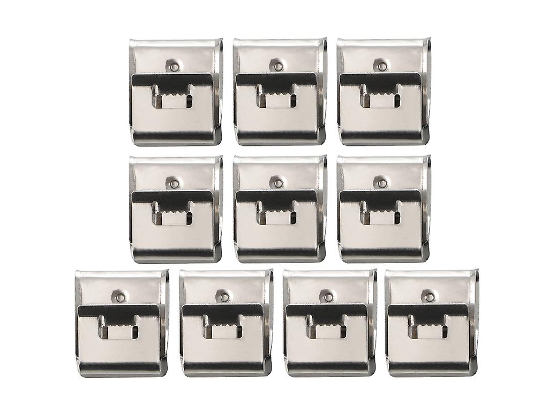50pcs Clipes De Cabo De Aço Allinless
