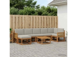 Vidaxl Conjunto De Sofás Para Exterior 8 Unid. Poliéster