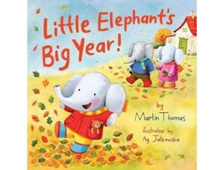 Livro little elephant's big year de martin thomas (inglês)