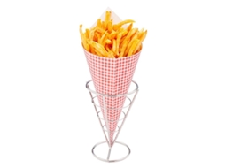 Sacos de Papel com Chips, Xadrez Vermelho, 50 Peças ZYBLSSBB