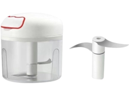 Mini Picador De Alho Manual De 300ml Com 3 Lâminas, Portátil, Para Legumes, Frutas E Carnes. Compacto E À Prova D'água
