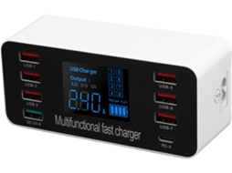 Estação De Carregamento Usb-c, Carregador Usb-c 60 W Com Rápido E