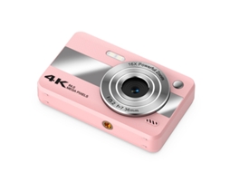 Câmara Digital Tela Ips Hd De 2,4 Polegadas, Zoom De 16x (rosa) Cuich