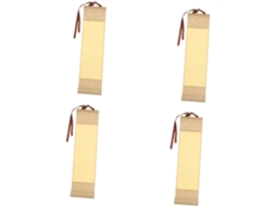 Conjunto De 4 Mini Rolos Tecido Retrô Angoyily Para Caligrafia E