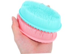 Conjunto De 2 Escovas Esfoliantes Macias E Sensíveis Anneome Para Limpeza Profunda Estimulação Tátil, Para Meninos E