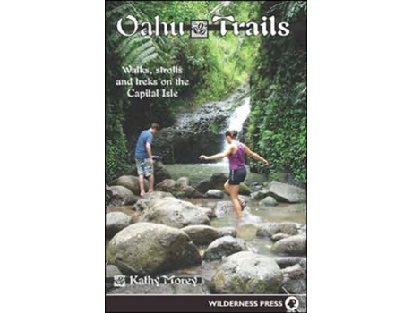 Livro oahu trails de kathy morey (inglês)