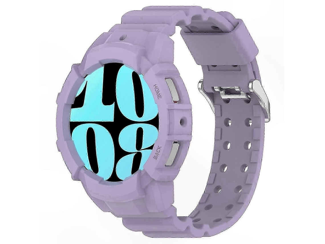 Pulseira De Silicone Com Capa Protetora Para Smartwatches De 40 Mm.