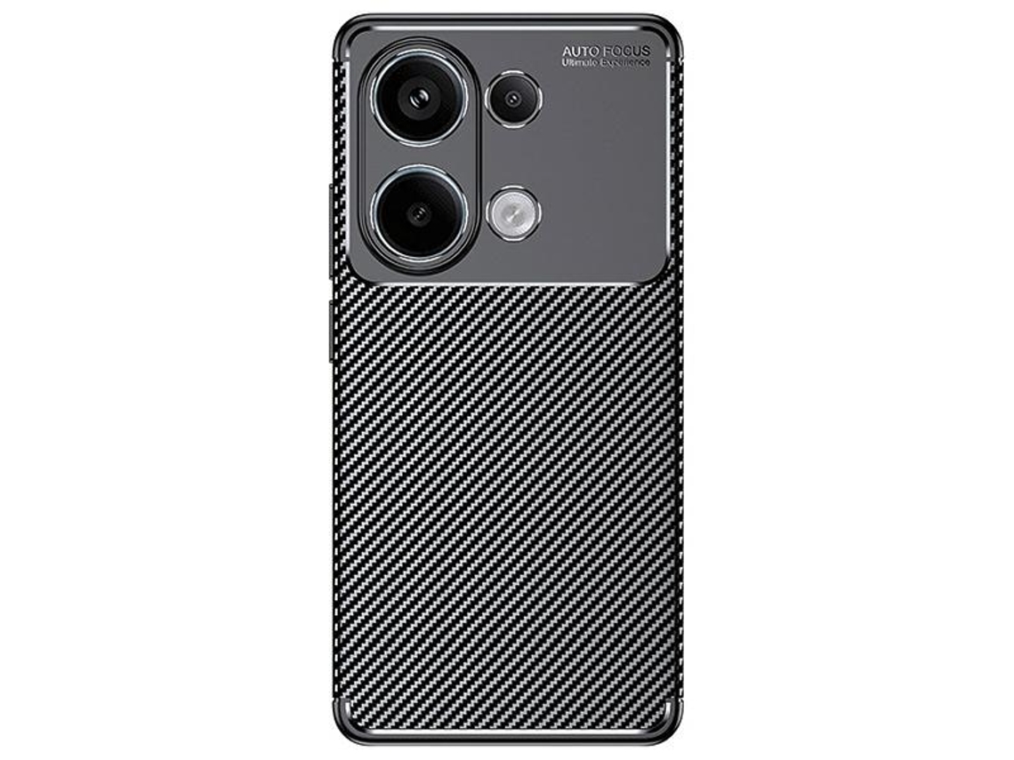 Capa Beline Carbon Armor Xiaomi Redminote 13 Pro 4g Preta/caixa Preta