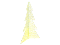 Decoração De Natal Vidaxl Branco Quente Acrílico (180 Cm)