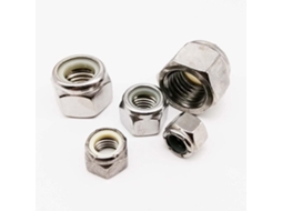 Parafuso autoatarraxante Porca com inserto hexagonal de nylon refinado Unf1 45 16103 87 161 2, Nylock Porca, aço inoxidável