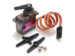 Conjunto de 4 micro servos de plástico MG90S de 13,4g para aeromodelismo, helicópteros, carros e barcos RC da Zohd Volantex MDUG