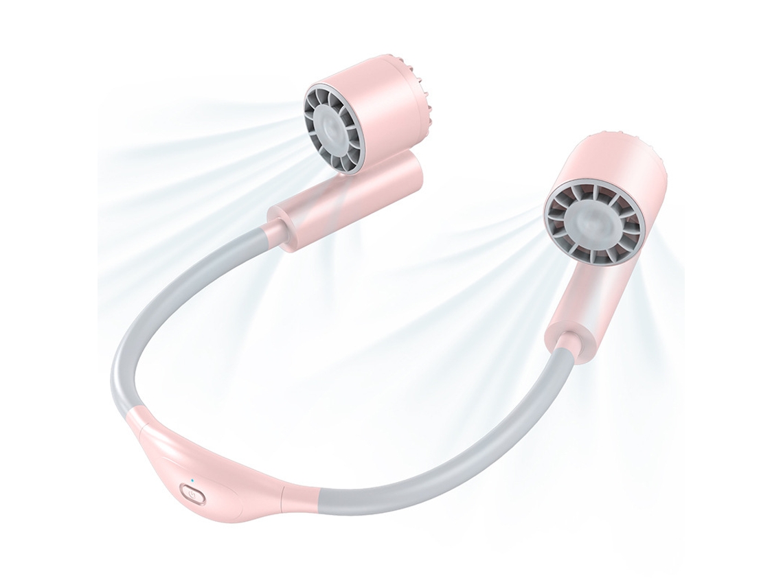 Ventilador RAMPOW de Pescoço Pendurado para Esportes Ao Ar Livre 2400Mah