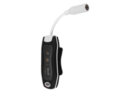 MP3 player Slowmoose de 8 GB para natação, mergulho e spa, rádio FM, fones de ouvido à prova d'água, preto