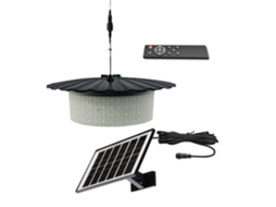 Luz Pendant Solar Com Sensor Corporal E Controle Remoto