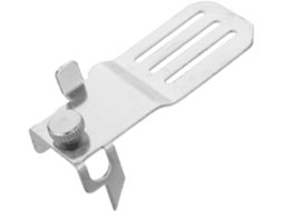 Grampo De Metal Prateado Para Fita Métrica, Ideal Para Medições Precisas E Fixação Prática Em Trabalhos Com Madeira