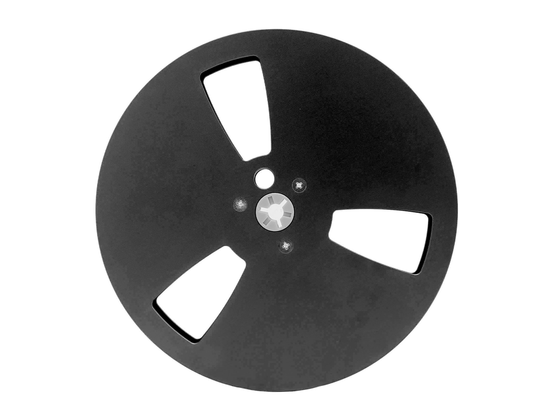 Aetheria carretel de Fita Vazio 7 Polegadas 1/4 Polegada Liga de Alumínio 3 Furos Universal para Gravador Reel To Reel