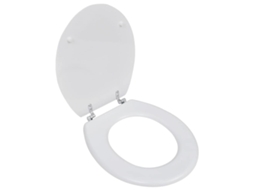 Toilet Seat, Toilet Seats Vidaxl Branco Mdf (n/a)