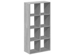 Estante Divisória Derivados Madeira Cinza Sonoma MAISON EXCLUSIVE (69,5x29x137,5 cm)