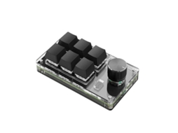 Teclado Sem Fio Compatível Com Bluetooth Com Botão Macro Personalizado, Teclado De 3 A 12 Teclas Everley891