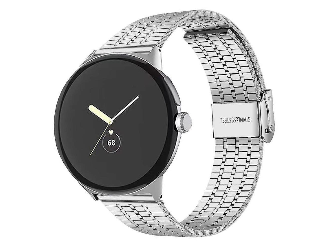 Pulseira De Relógio De Aço Inoxidável Com Fivela De Sete Contas Xdfind