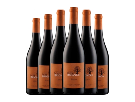 Vinho LES COTEAUX DE FOURNÈS Bois de Brignon Côtes du Rhône Reserva (0.75 L - 6 Unidades)