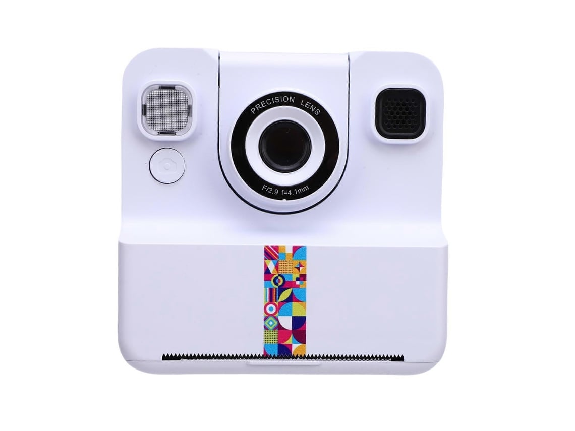 Máquina Fotográfica Instantânea Com Ecrã Hd De 2,4 Polegadas, 24 Mp E Vídeo 1080p