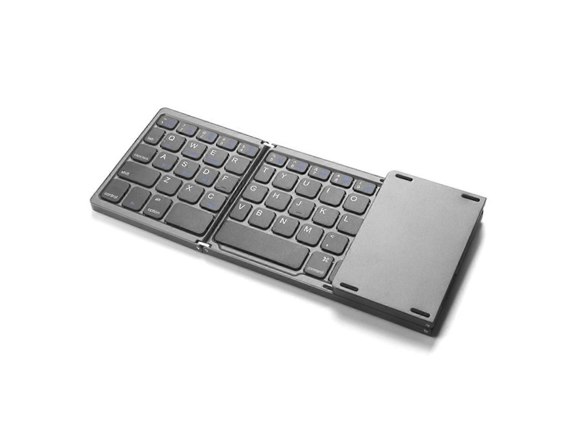 Teclado Dobrável Sem Fio Bluetooth Recarregável para Celular, Tablet, Notebook TAISHENGDA