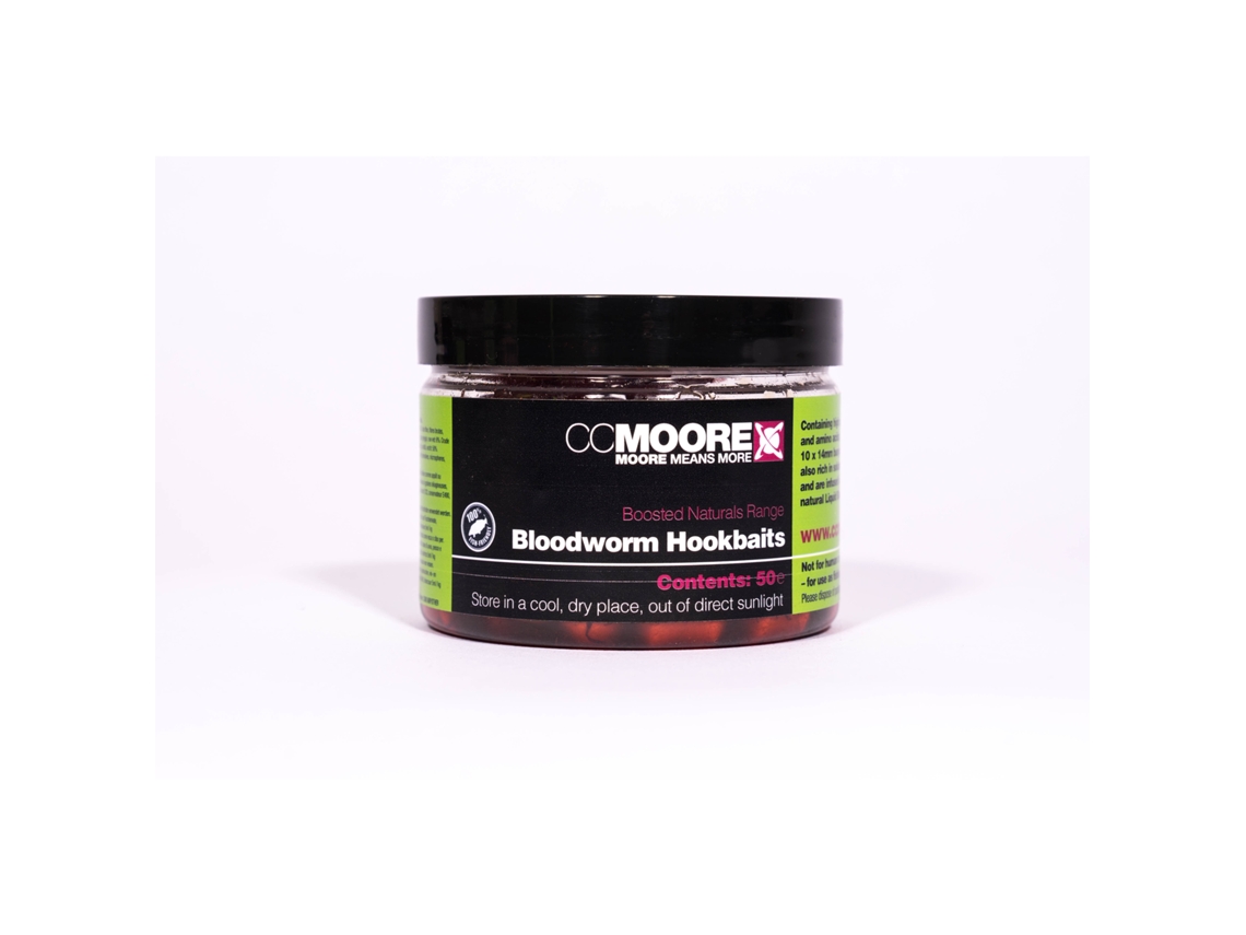 Fervejos CCMoore Bloodworm Hookbaits (50) 1pot