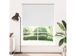 Vidaxl Cortina De Rolo Blackout, 164,4 X 230 Cm, Largura Do Tecido 160 Cm, Branca.