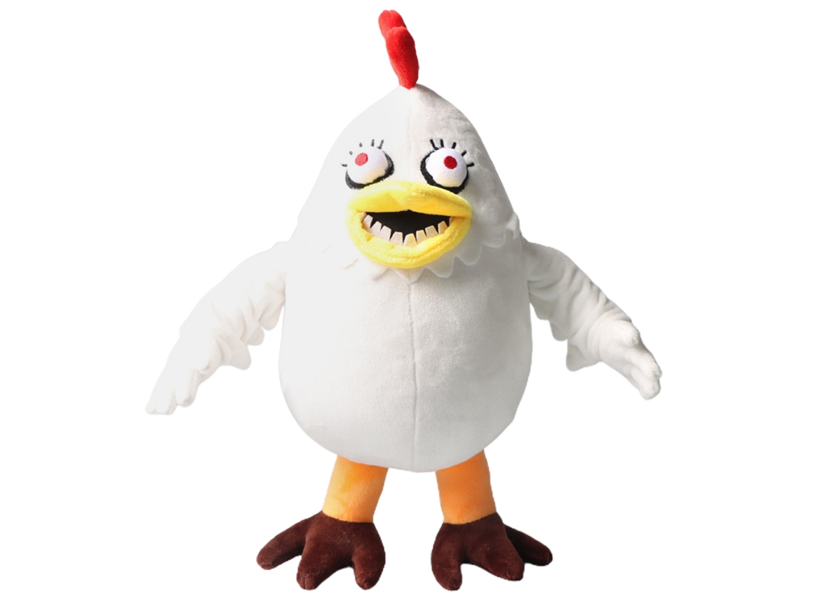 Brinquedo Pelúcia Coelho Porco Jogo Horror 30cm Presente Aniversário