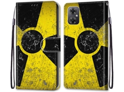 Capa Proteção Note para Xiaomi Xiaomi Poco M4 5G/Poco M5 4G/Note 11R HONGWE. Pele Sintética