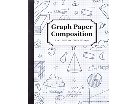 Livro Graph Paper Composition Notebook de Math Wizo (Inglês)