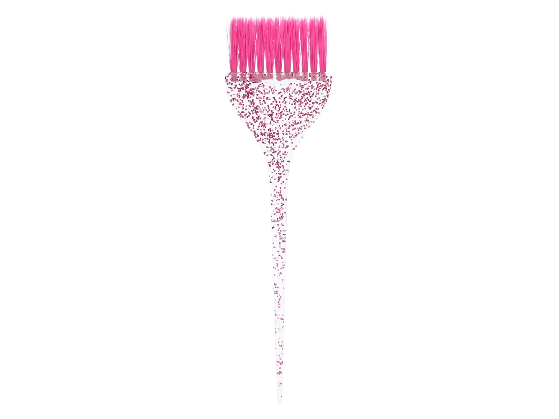2026 pincel para Tinte de Cabello Con Mango de Brillo Herramienta de Coloración Pelo Accesorio para Peluquerías Rosa