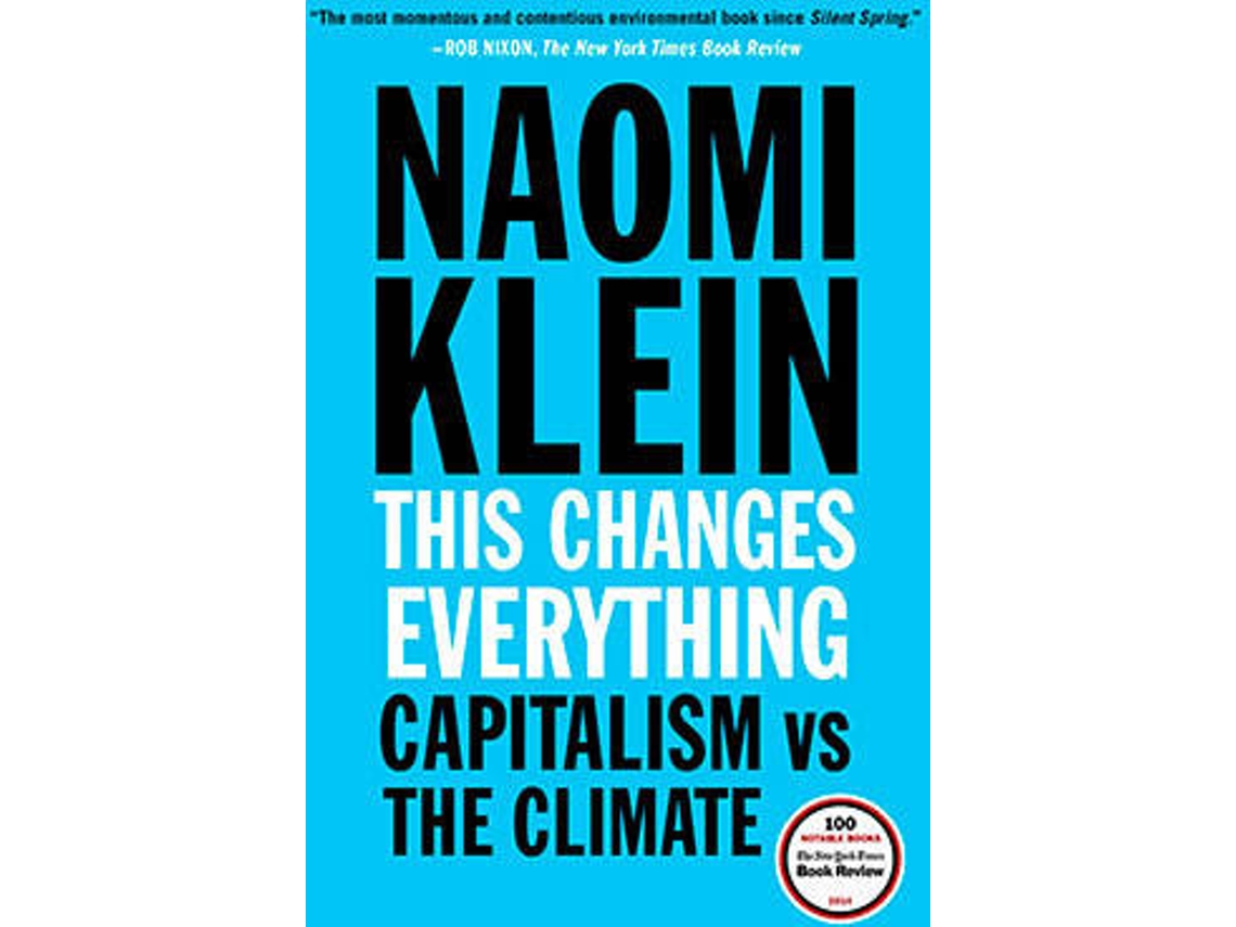 Livro This Changes Everything de Naomi Klein (Inglês)